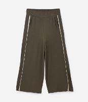 Calça Pantalona em Crepe com Listra na Lateral Curve & Plus Size - 1