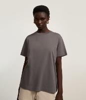 Camiseta Boxy em Algodão com Manga Curta - 1