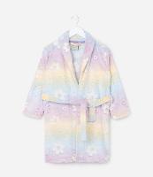 Roupão Infantil com Estampa Flores Brilha no Escuro - Tam 3 a 16 Anos - 1