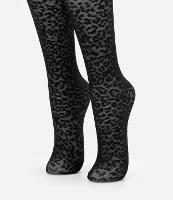 Meia Calça em Microfibra Animal Print Onça Fio 20 Lupo - 1