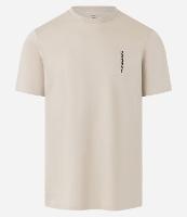 Camiseta Slim em Algodão com Estampa Lettering Vertical - 1