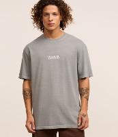 Camiseta Relaxed em Algodão com Estampa Lettering - 2
