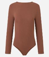 Body Texturizado em Microfibra com Tiras Torcidas nas Costas - 1