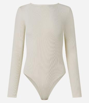 Body Texturizado em Microfibra com Tiras Torcidas nas Costas