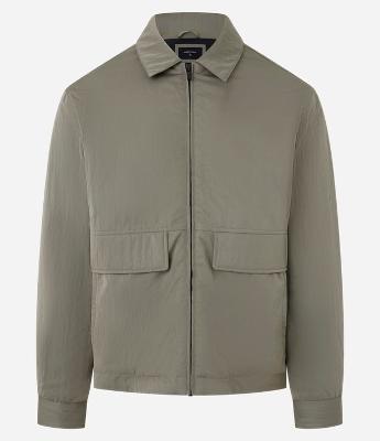 Jaqueta Bomber com Bolso Lapela