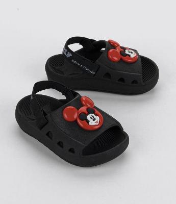 Chinelo Infantil com Patch Mickey - Tam 19 a 25