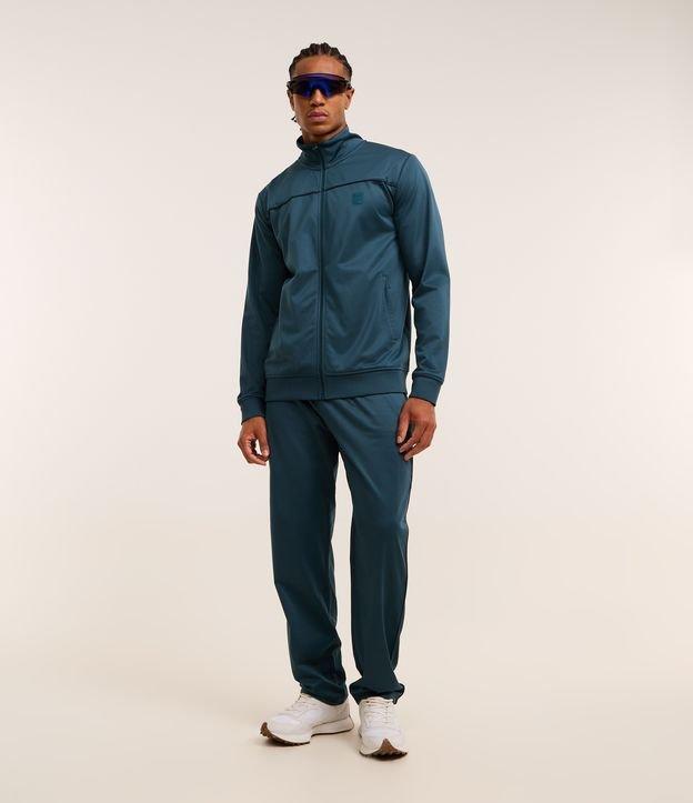 Calça Esportiva em Helanca com Cós Elástico - 2