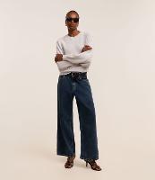 Blusa em Tricô com Mangas Bufantes e Pedrinhas - 1