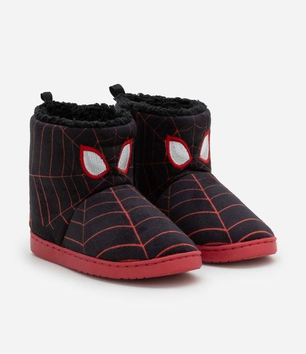 Pantufa Bota Infantil com Bordado Homem-Aranha - Tam 23 a 32 - 1
