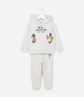 Conjunto Infantil Quentinho com Estampa Ursos - Tam 1 a 6 Anos - 1