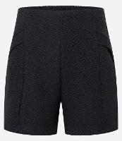 Bermuda Curta em Tweed com Elástico no Cós - 1