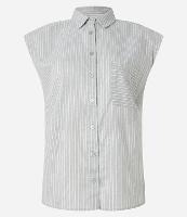 Camisa Texturizada em Algodão com Listras de Fio Tinto - 1