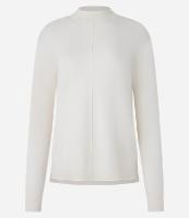 Suéter em Tricô com Gola Alta e Nervura Frontal - 1