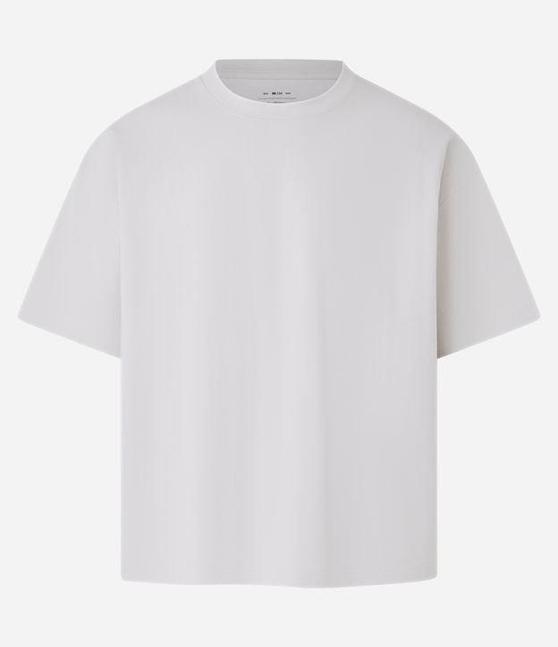 Camiseta Básica Oversized em Algodão - 1