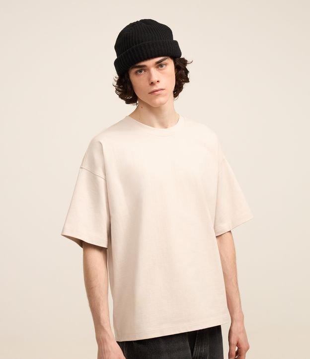 Camiseta Básica Oversized em Algodão - 2