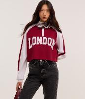 Suéter em Tricô com Zíper com Estampa London - 2