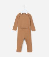 Conjunto Infantil em Ribana Básico - Tam RN a 18 meses - 1