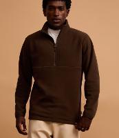 Casaco em Fleece com Gola Alta e Zíper - 2