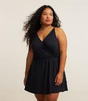 Saída de Praia Microfibra com Transpassado Curve & Plus Size - 2