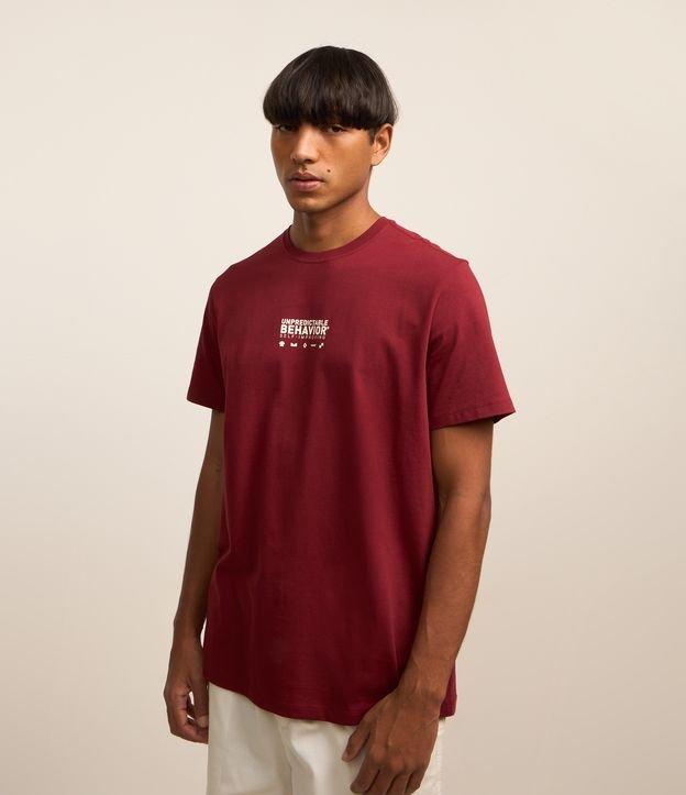 Camiseta Comfort em Algodão com Estampa Lettering - 2