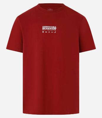 Camiseta Comfort em Algodão com Estampa Lettering
