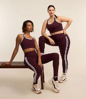 Top Esportivo Nadador sem Bojo em Microfibra com Frisos Contrastantes - 2