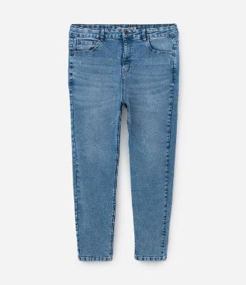 Calça Skinny em Jeans com Elastano Curve & Plus Size