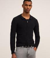 Suéter Aberto Boxy em Algodão com Textura Xadrez - 2