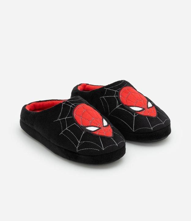 Pantufa Chinelo Infantil com Bordado Homem Aranha - Tam 27 a 36 - 1