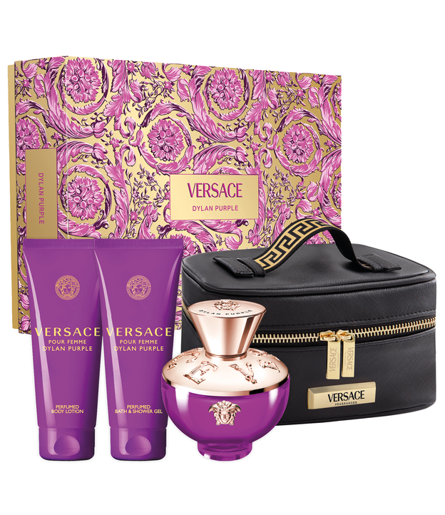 Coffret Perfume Dylan Purple Eau de Parfum 100ml + Gel de Banho 100ml + Loção Corporal 100ml + Nécessaire - 1