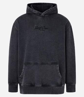 Moletom Relaxed com Estampa Lettering Bordada