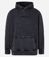 Moletom Relaxed com Estampa Lettering Bordada - 1