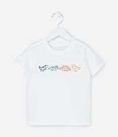 Camiseta Infantil com Bordado de Dinossauros - Tam 1 a 6 Anos - 1