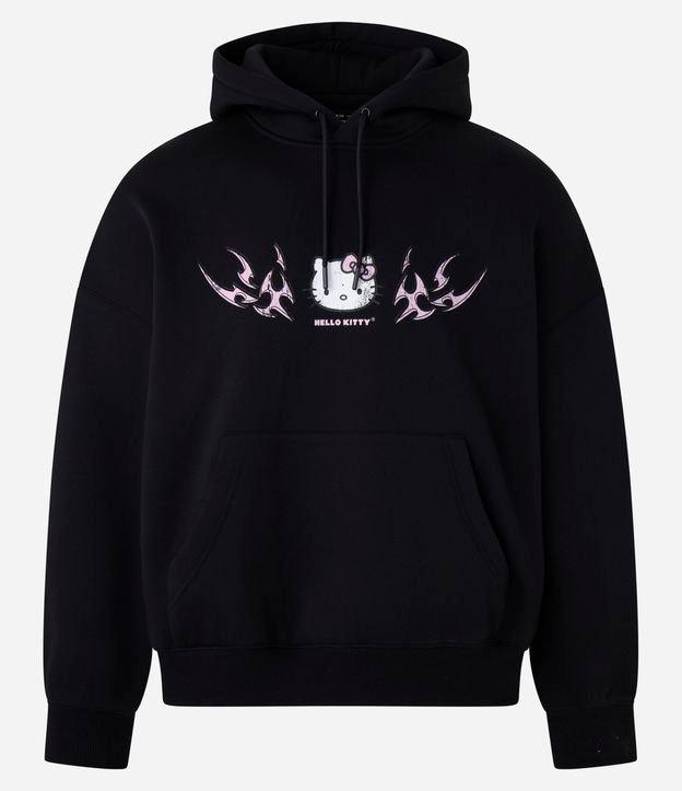 Casaco Boxy em Fleece com Estampa Hello Kitty - 1