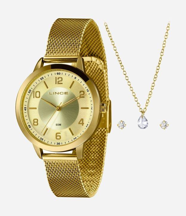 Kit Relógio Analógico Feminino Lince  - 2