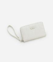 Carteira Pequena em PU com Texturas na Superfície - 1