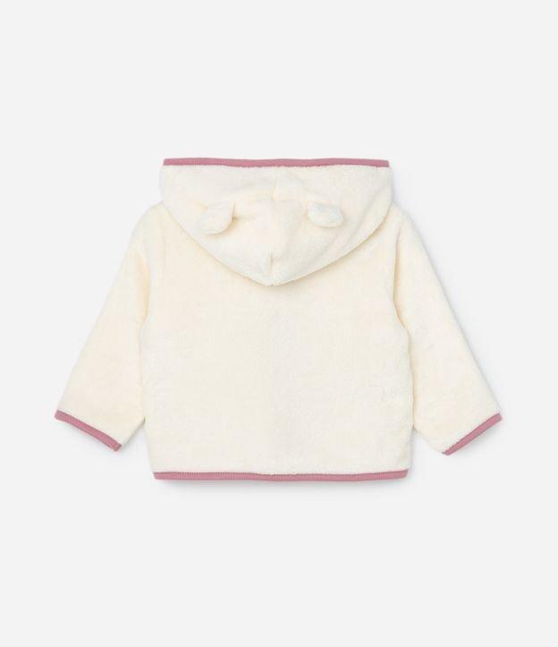 Conjunto Infantil em Fleece com Bordado Coelhinha - Tam 0 a 18 meses - 1