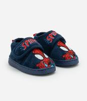 Pantufa Fechada em Fleece com Bordado Spidey - Tam 19 a 28 - 1