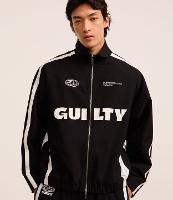 Jaqueta Sporty com Gola Alta e Listras Contrastantes - 2