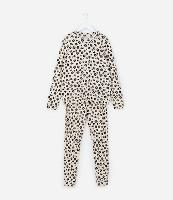 Pijama Infantil com Toque Suave e Estampa Oncinha - Tam 2 a 14 Anos - 1