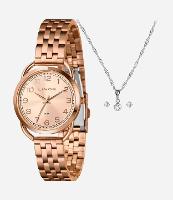 Kit Relógio Analógico Feminino Lince  - 1