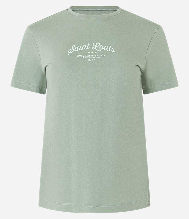 Camiseta New T-shirt em Algodão com Estampa Saint Louis - 1