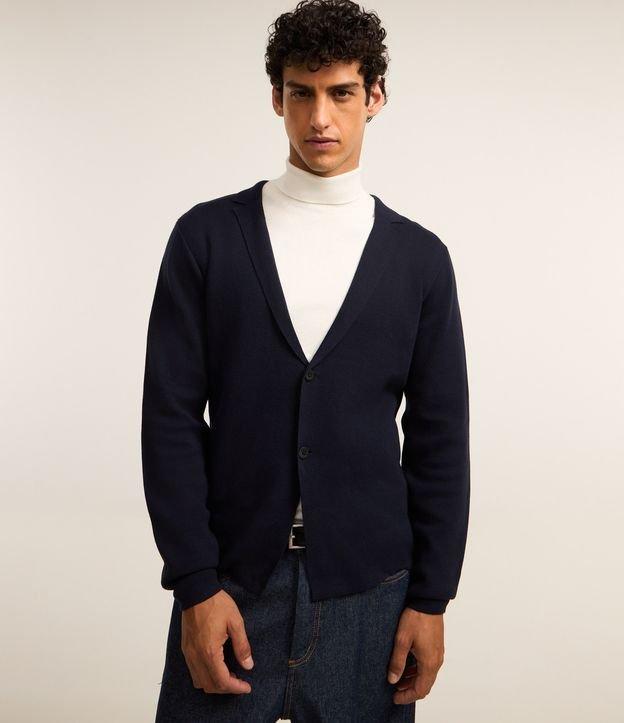 Blazer em Algodão com Gola Lapela - 2