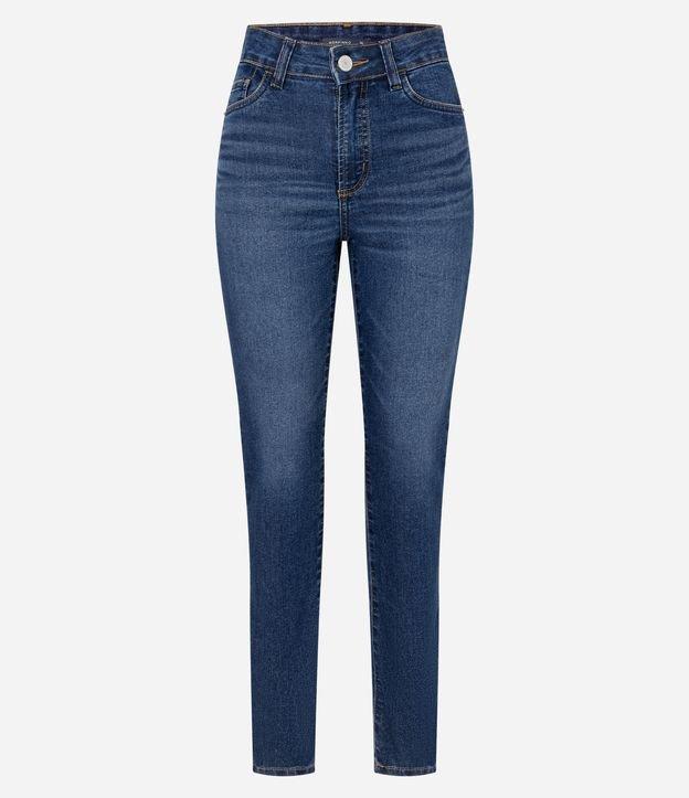 Calça Skinny em Jeans com Elastano e Efeito Dirty - 1