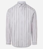 Camisa Slim em Oxford com Listras - 1