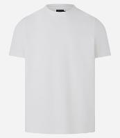 Camiseta Básica em Algodão com Textura - 1