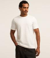 Camiseta Básica em Algodão com Textura - 2