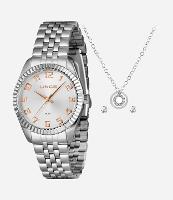 Kit Relógio Analógico Feminino Lince  - 1