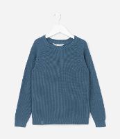 Suéter Infantil em Algodão com Textura - Tam 5 a 14 Anos - 1