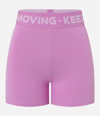 Bermuda Crossfiteira em Microfibra com Cós Elástico Keep Moving